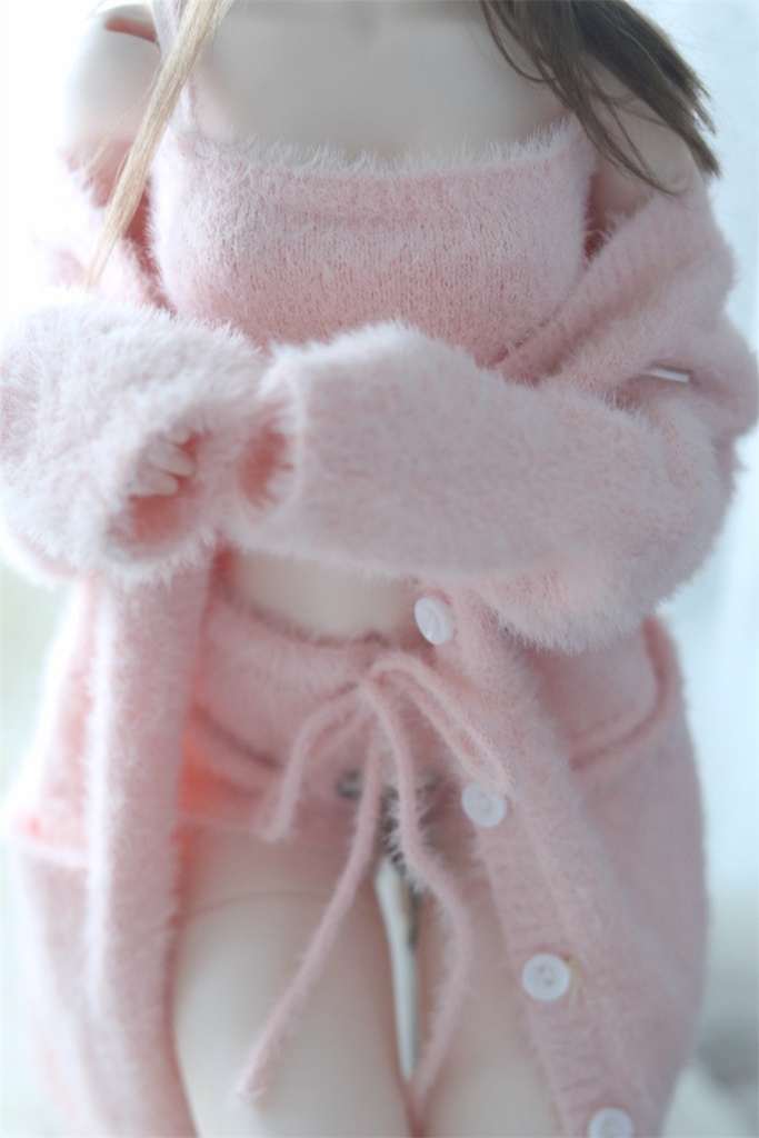 【カカ星球】【1/4,1/3】ドール服 ふわふわインナーセット