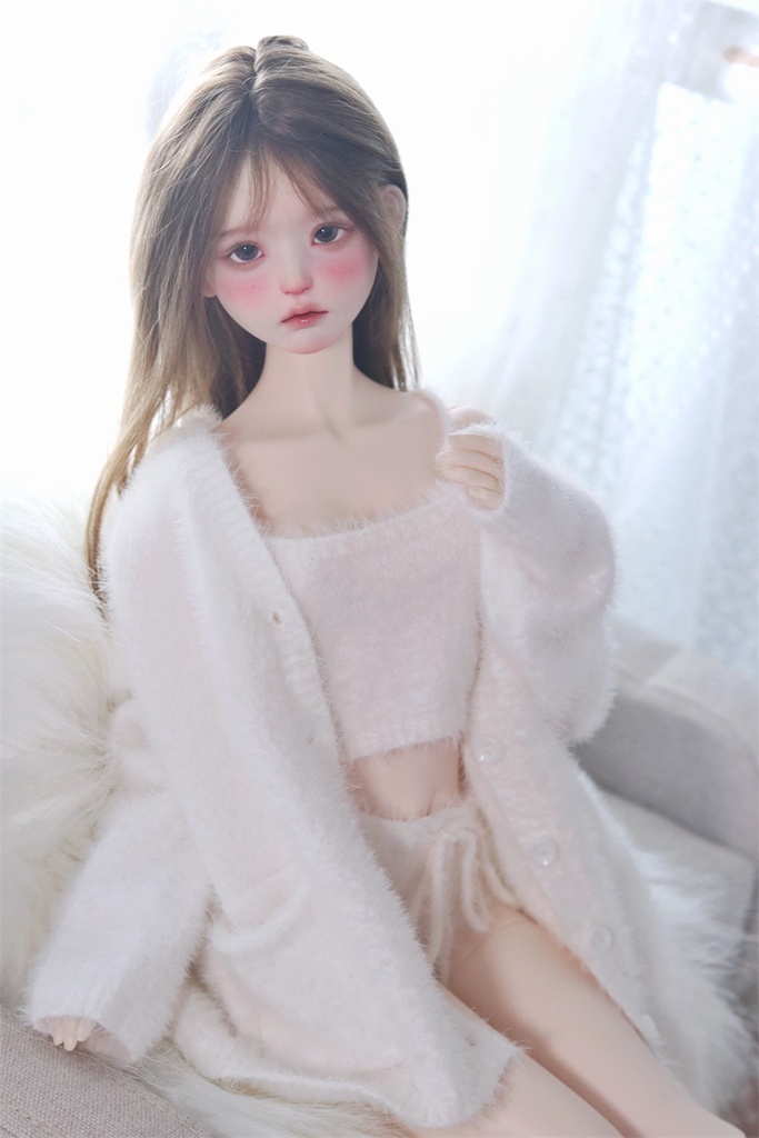 【カカ星球】【1/4,1/3】ドール服 ふわふわインナーセット