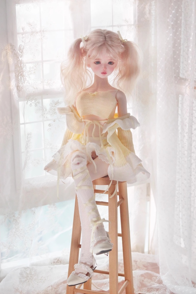 【カカ星球】【1/4】ドール服 ニットカーディガンセット