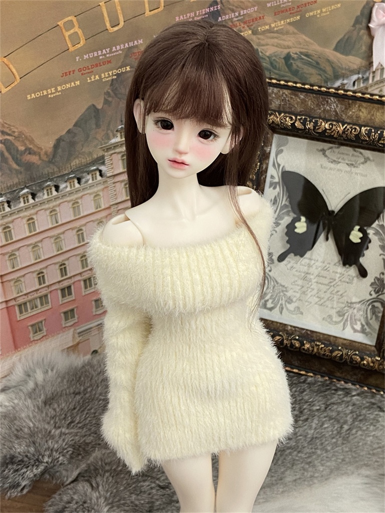 【カカ星球】【1/4】ドール服 セーター ニットワンピース
