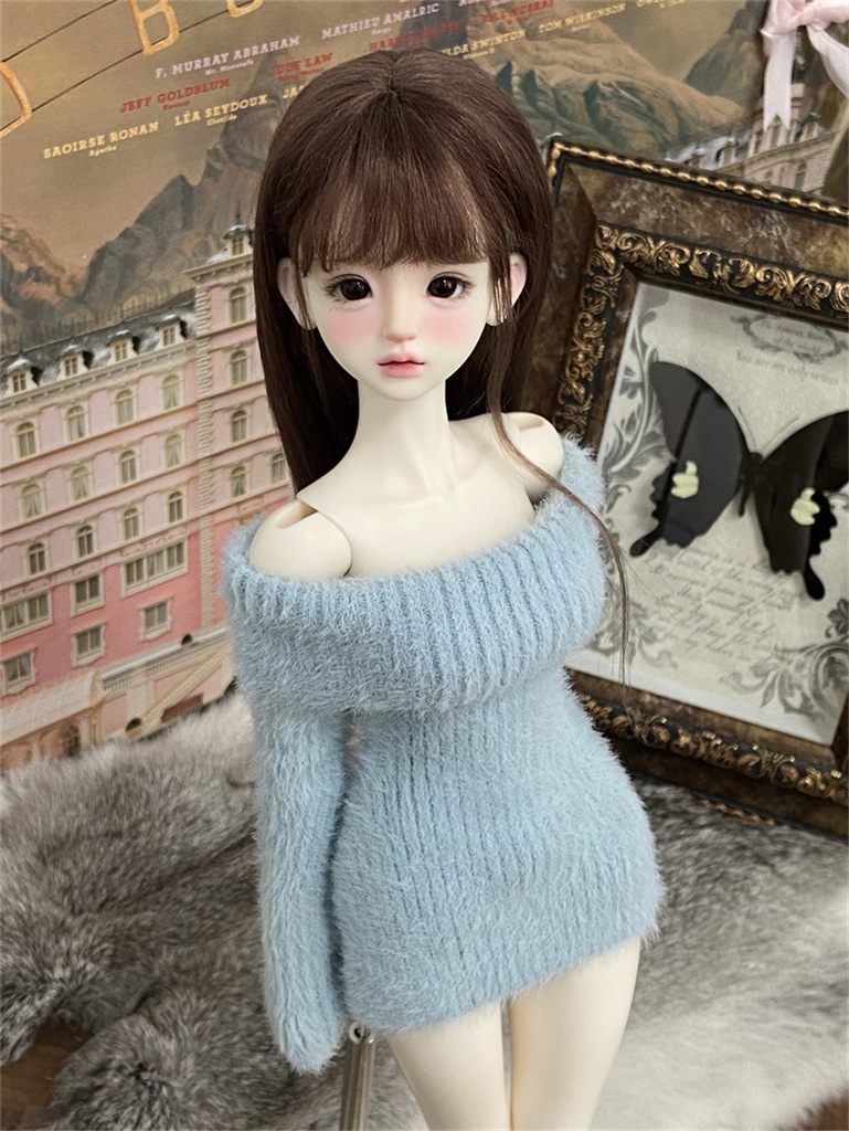 【カカ星球】【1/4】ドール服 セーター ニットワンピース