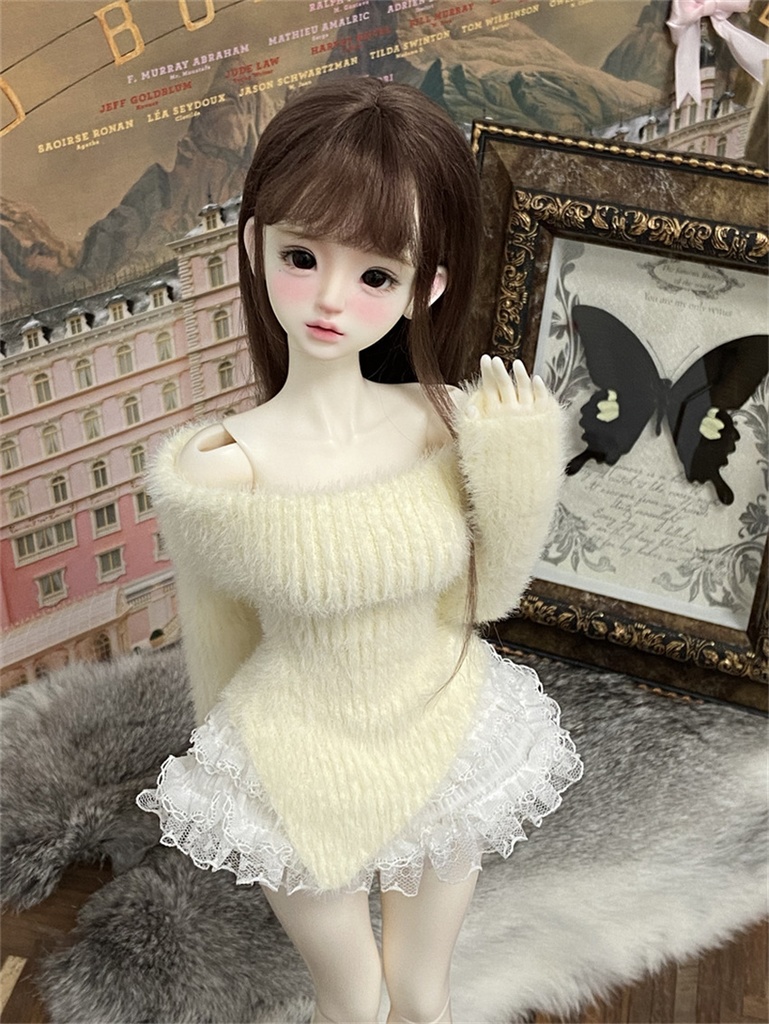 【カカ星球】【1/4】ドール服 セーター ニットワンピース