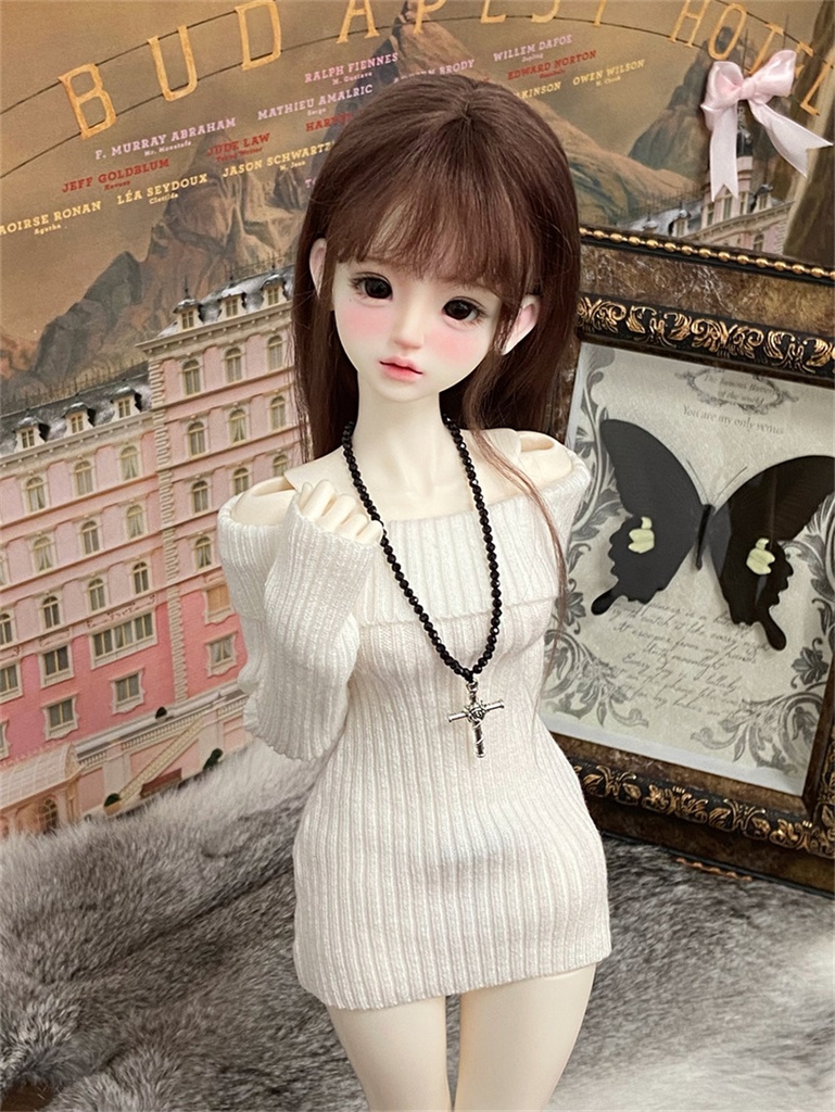 【カカ星球】【1/4】ドール服 セーター ニットワンピース