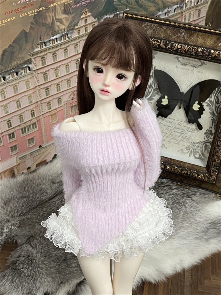 【カカ星球】【1/4】ドール服 セーター ニットワンピース