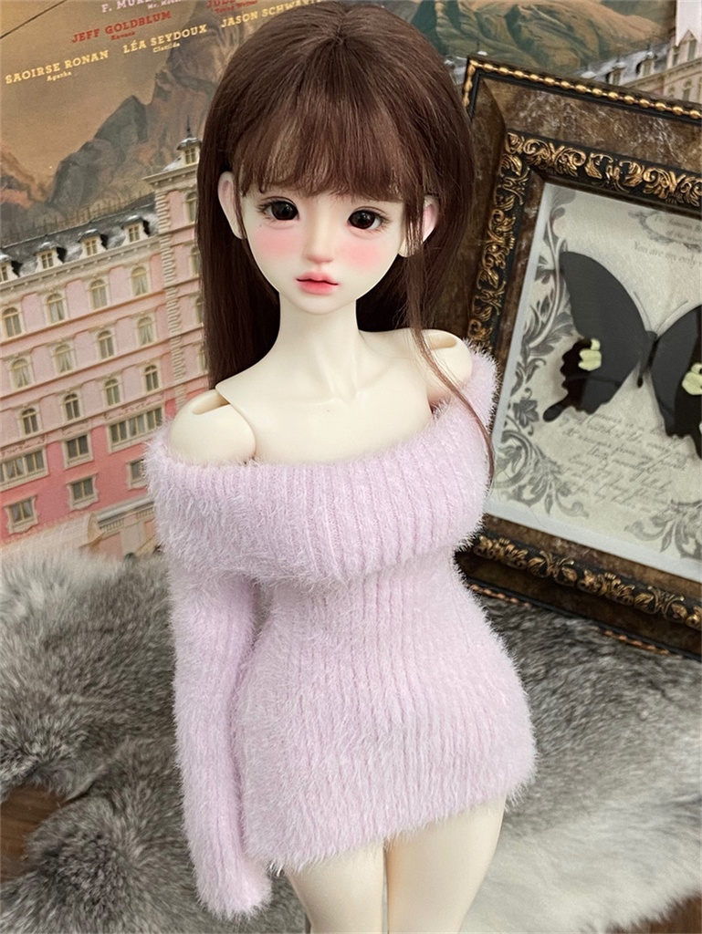 【カカ星球】【1/4】ドール服 セーター ニットワンピース