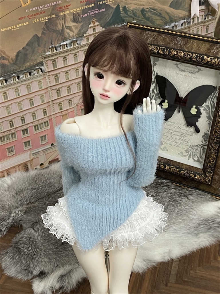 【カカ星球】【1/4】ドール服 セーター ニットワンピース