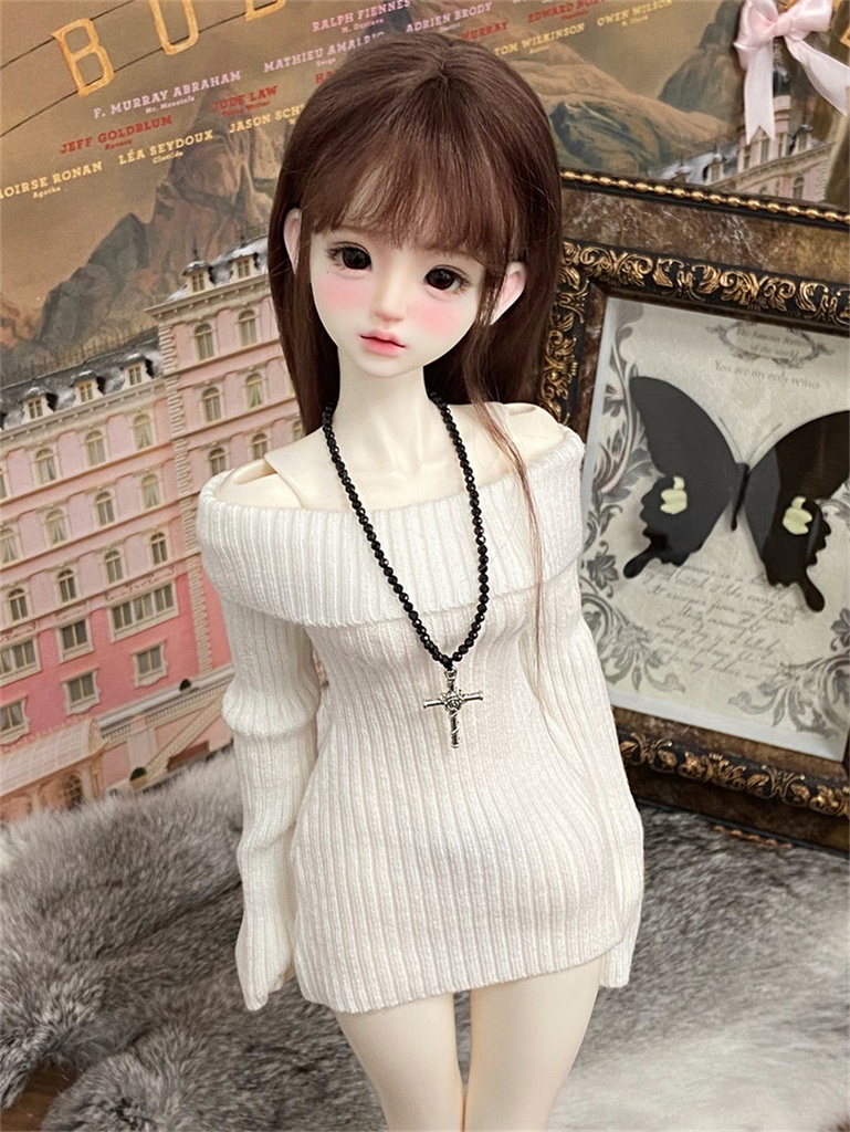 【カカ星球】【1/4】ドール服 セーター ニットワンピース