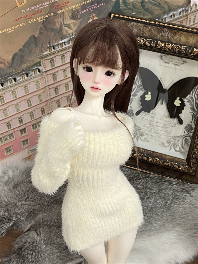 【カカ星球】【1/4】ドール服 セーター ニットワンピース