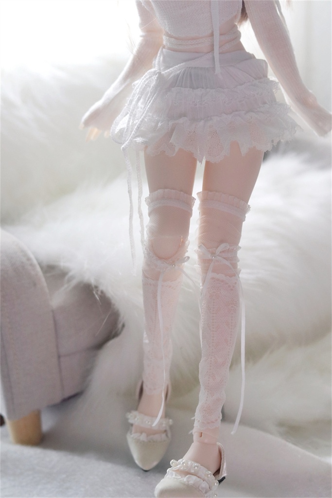 【カカ星球】【1/4】ドール服 ニットストラップトップス,スカート