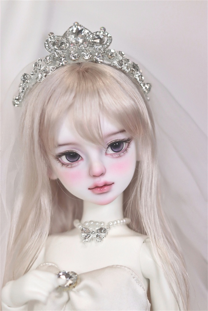 【カカ星球】BJD 【ドール服セット】 1/4 1/3 チューブトップマーメイドウェディングドレス 【爱神的诗篇(愛の神の詩篇】