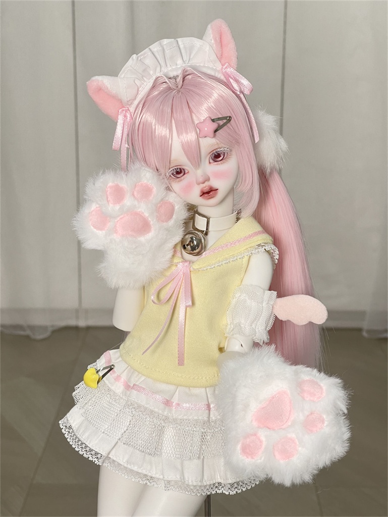 【カカ星球】【7-8, 8.5-9inch】ドールウィッグ インテークツイン