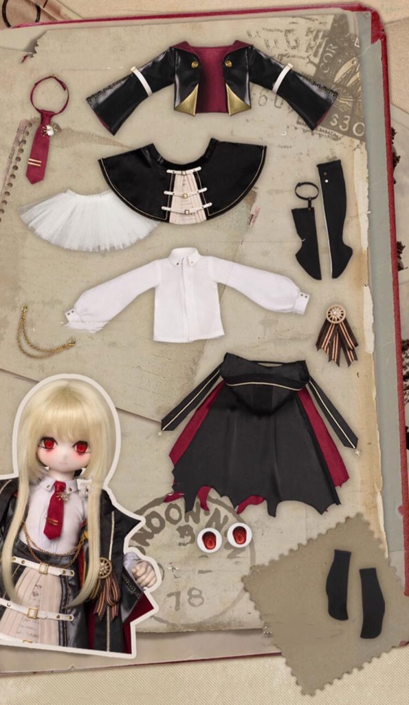 【TINYFOX】約書亜(Joshua/ジョシュア) 1/4 Macocoボディ フルセット MJD ドール