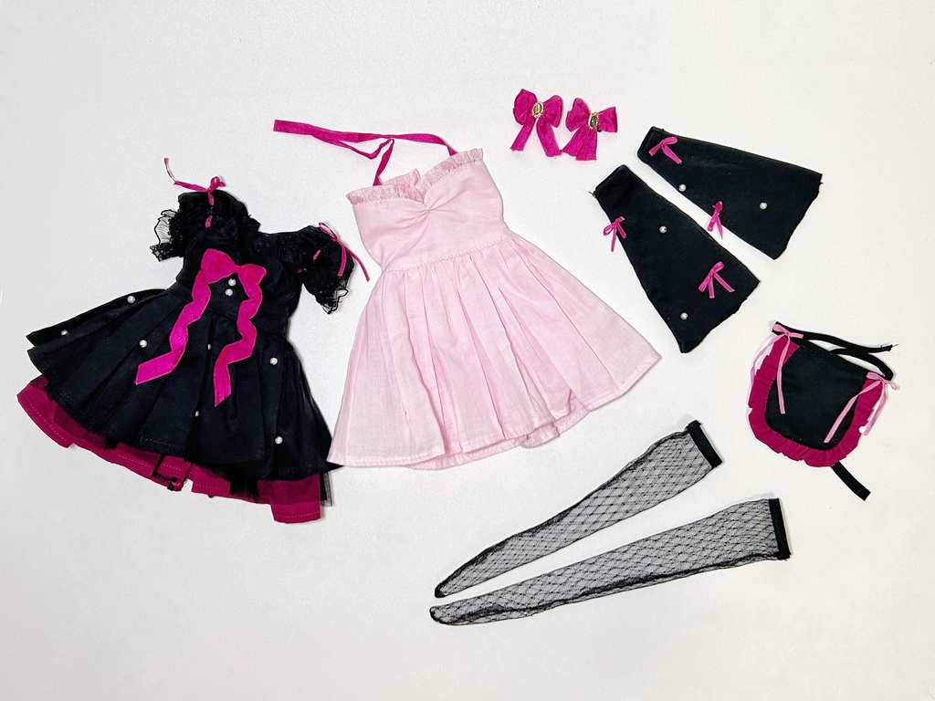 【カカ星球】【1/4,1/6】ドール服 アイドルドレス