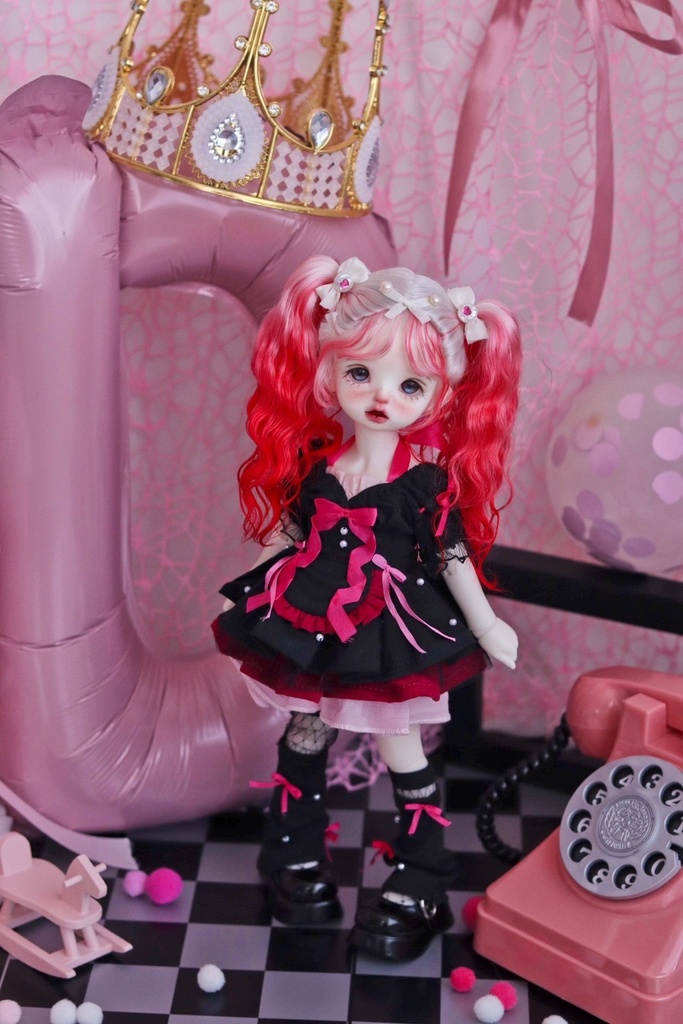 【カカ星球】【1/4,1/6】ドール服 アイドルドレス