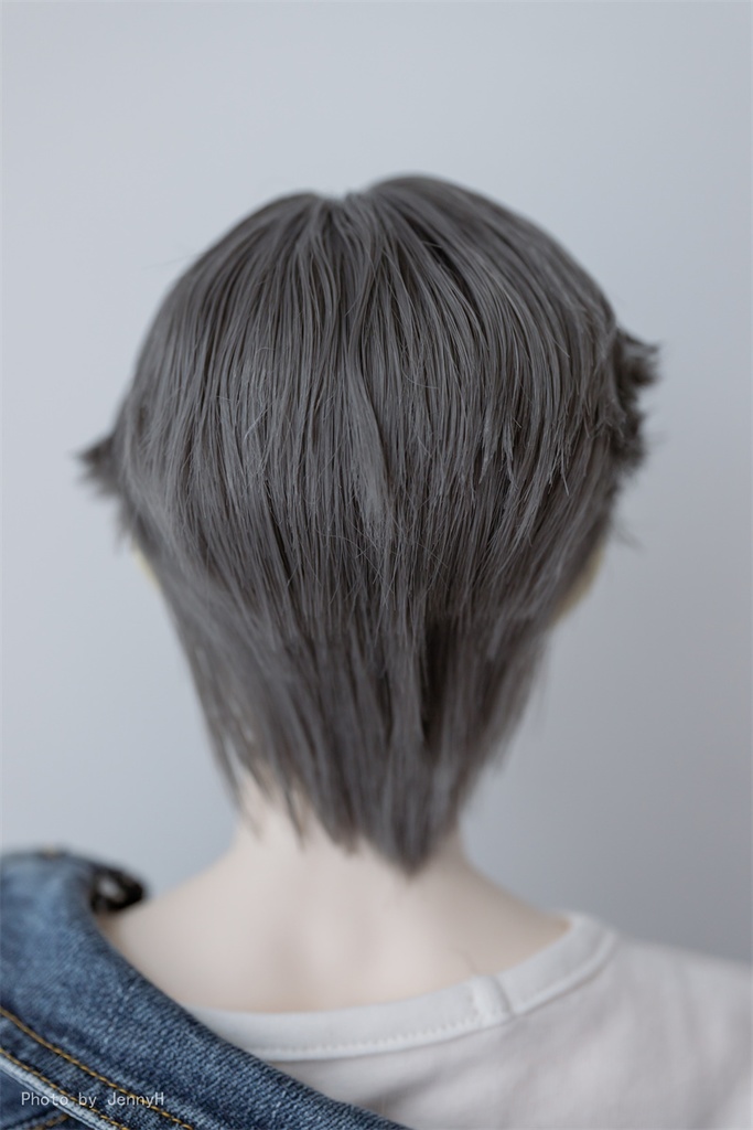 【カカ星球】【8.5-9inch】ドールウィッグ かき上げウェーブ