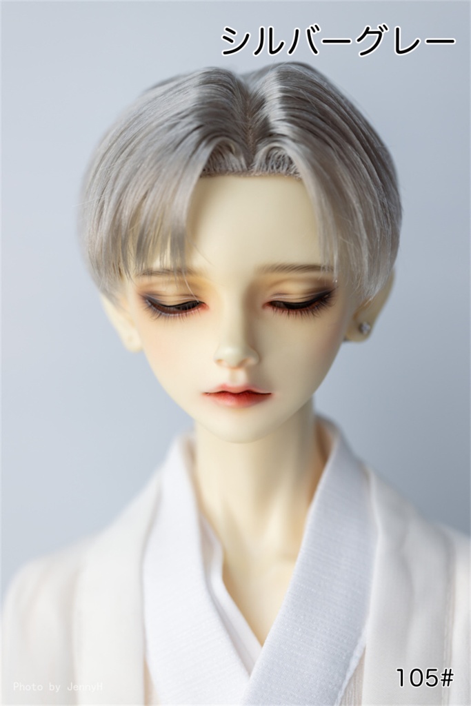 【カカ星球】【8-8.5inch】ドールウィッグ 立ち上げショート