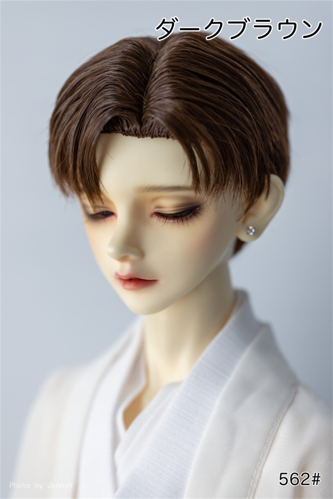 【カカ星球】【7-8inch】ドールウィッグ 立ち上げショート