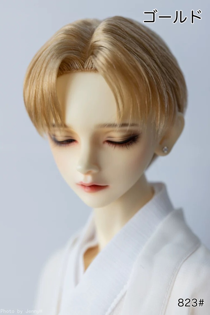 【カカ星球】【7-8inch】ドールウィッグ 立ち上げショート