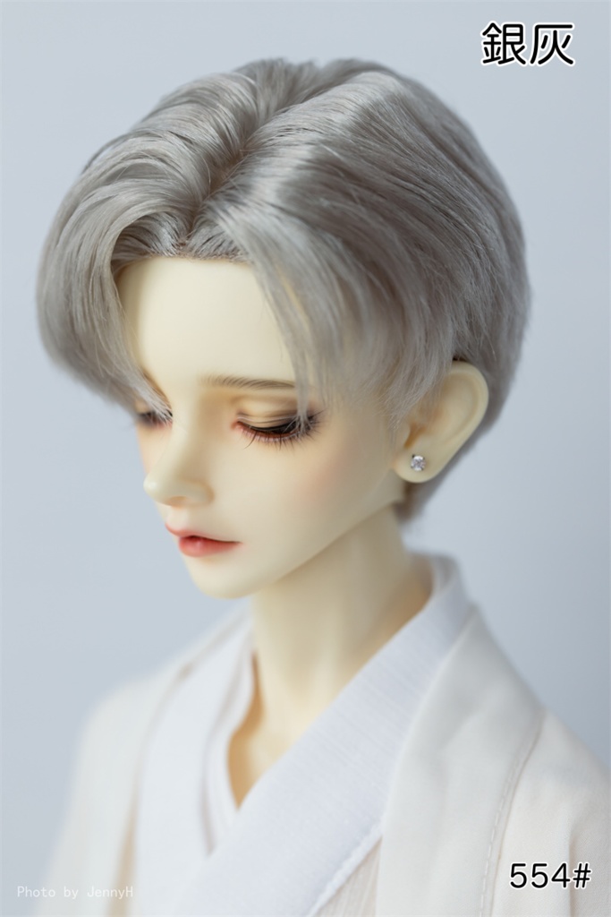 【カカ星球】【7-8, 8-8.5, 8.5-9inch】ドールウィッグ 立ち上げショートヘア