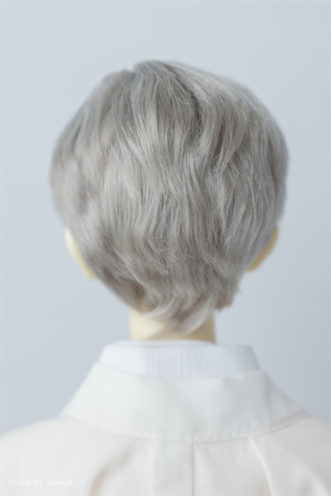 【カカ星球】【7-8, 8-8.5, 8.5-9inch】ドールウィッグ 立ち上げショートヘア