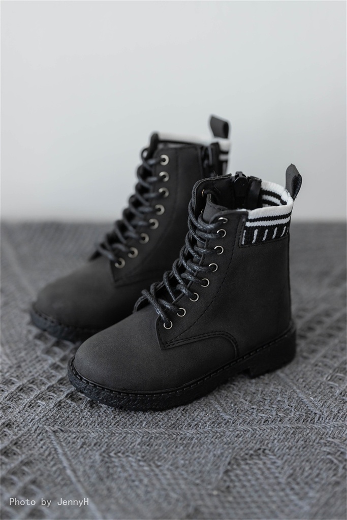 【カカ星球】【popo68,ID75】ドール靴 アンクル切替えショートブーツ(取寄せ)