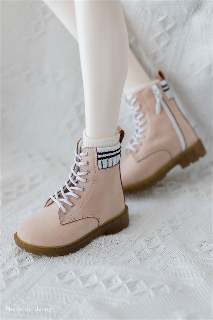 【カカ星球】【popo68,ID75】ドール靴 アンクル切替えショートブーツ(取寄せ)