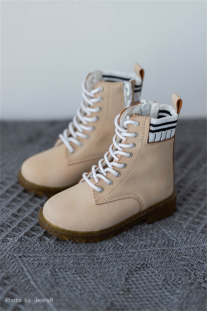 【カカ星球】【popo68,ID75】ドール靴 アンクル切替えショートブーツ(取寄せ)