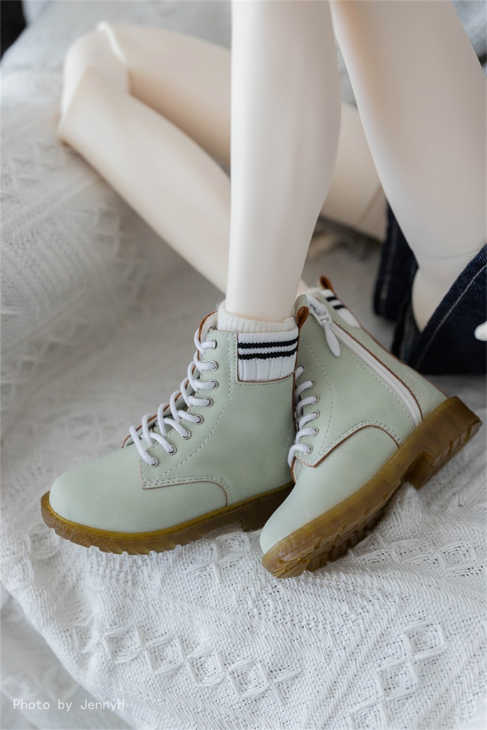 【カカ星球】【popo68,ID75】ドール靴 アンクル切替えショートブーツ(取寄せ)