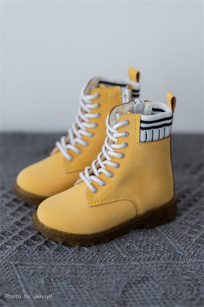 【カカ星球】【popo68,ID75】ドール靴 アンクル切替えショートブーツ(取寄せ)