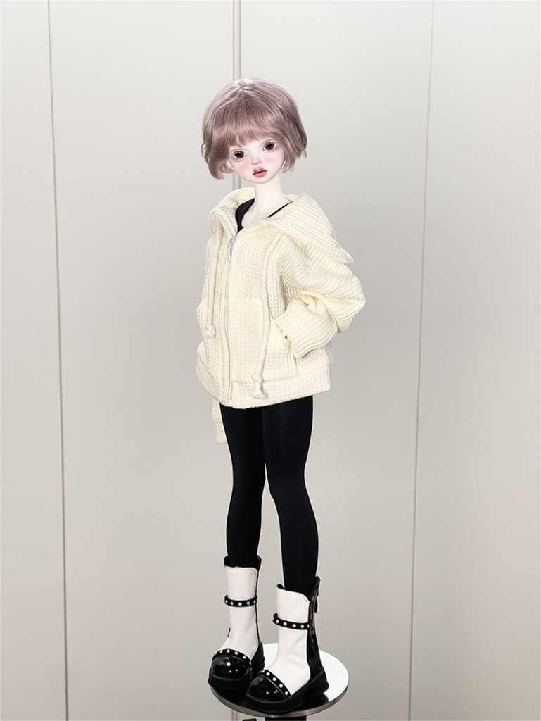【カカ星球】【1/4、ID75】ドール服 ジップパーカー