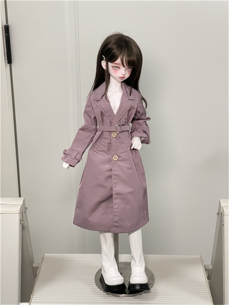 【カカ星球】【1/4】ドール服 アウター トレンチコート