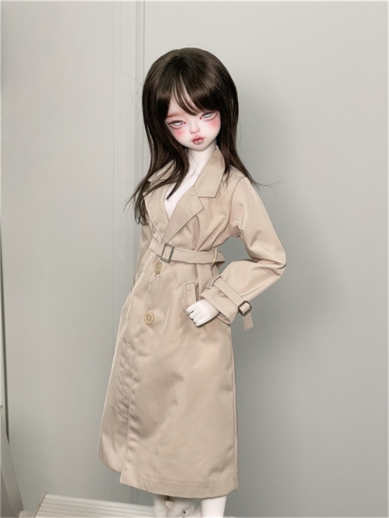 【カカ星球】【1/4】ドール服 アウター トレンチコート