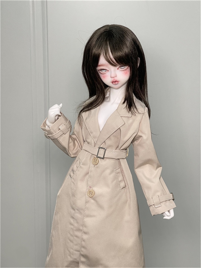 【カカ星球】【1/4】ドール服 アウター トレンチコート