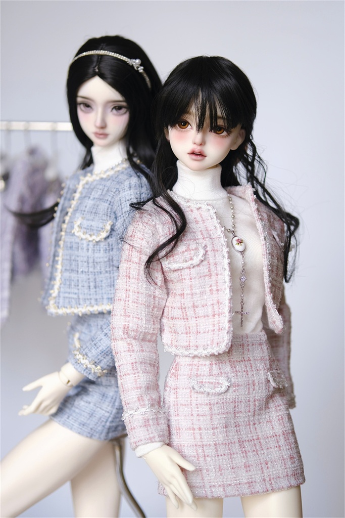 【カカ星球】【1/3】ドール服 ツイードセットアップ