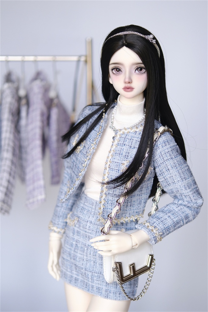 【カカ星球】【1/3】ドール服 ツイードセットアップ