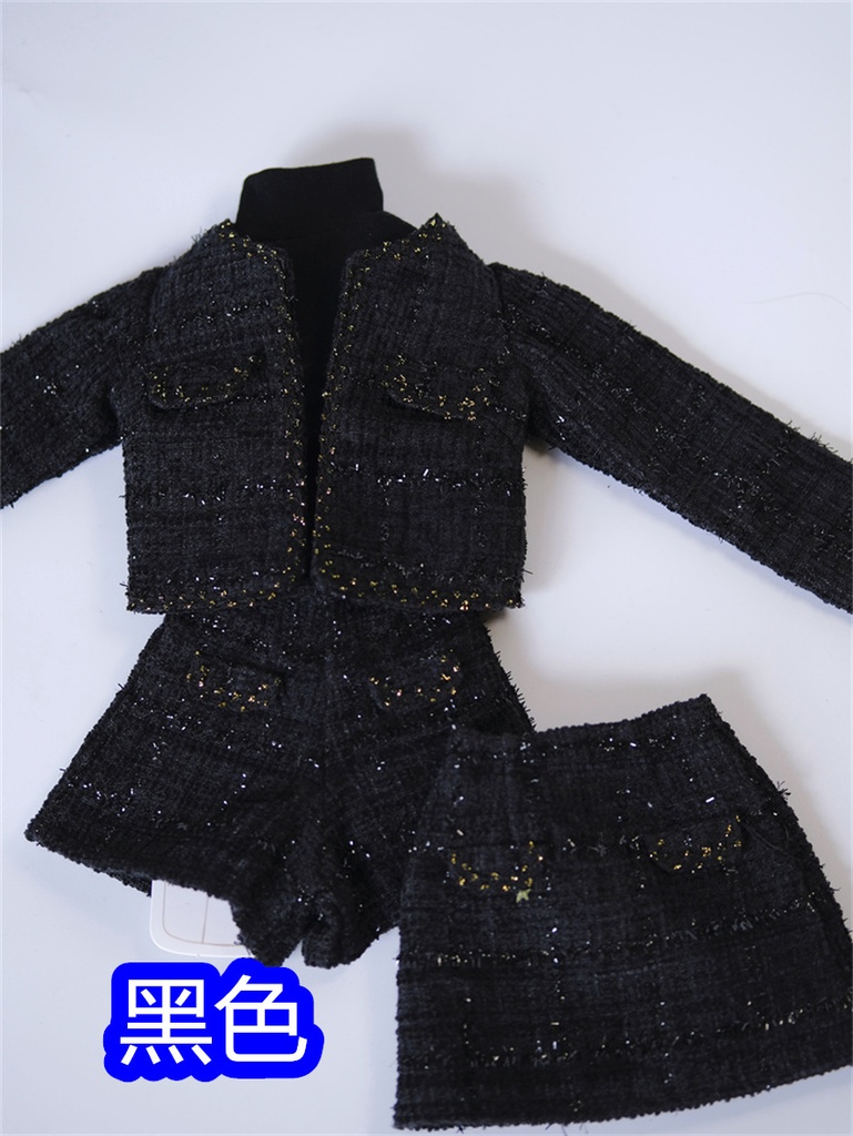 【カカ星球】【1/3】ドール服 ツイードセットアップ