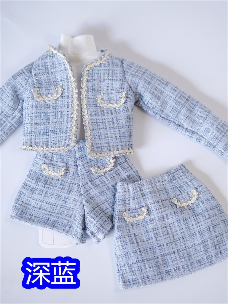 【カカ星球】【1/3】ドール服 ツイードセットアップ