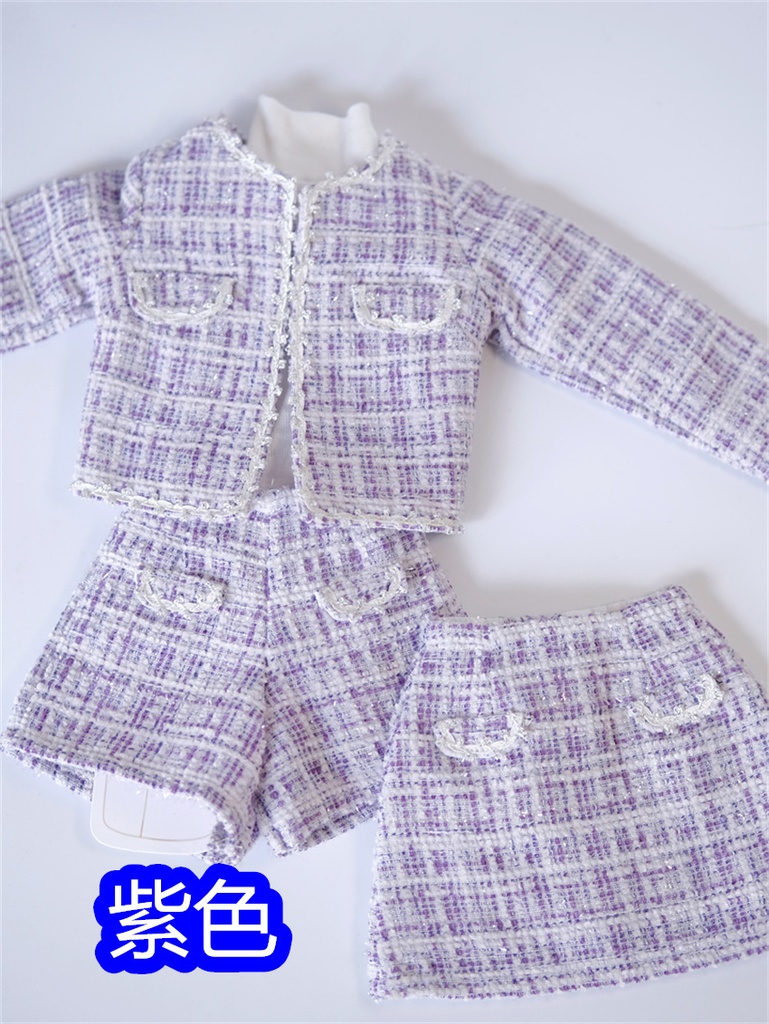 【カカ星球】【1/3】ドール服 ツイードセットアップ