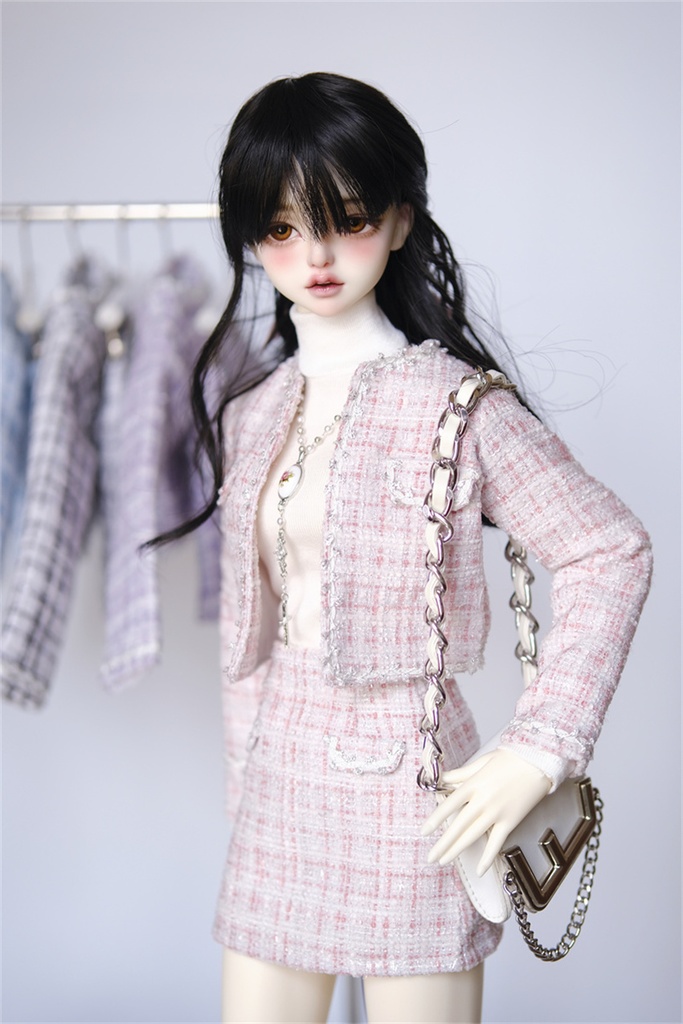【カカ星球】【1/3】ドール服 ツイードセットアップ
