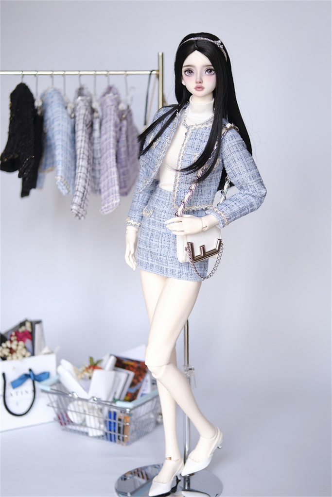 【カカ星球】【1/3】ドール服 ツイードセットアップ