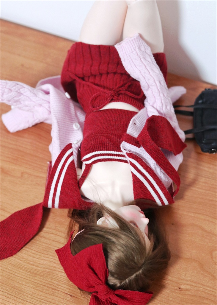 【カカ星球】【1/4,1/3】ドール服 ニットセーラー