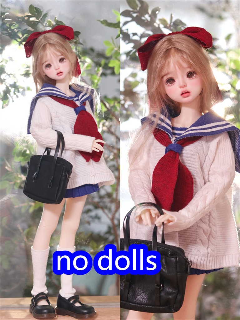 【カカ星球】【1/4,1/3】ドール服 ニットセーラー