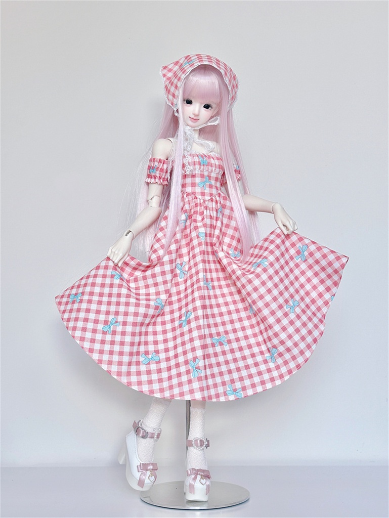 【カカ星球】【1/4】ドール服 夏日の風ワンピース