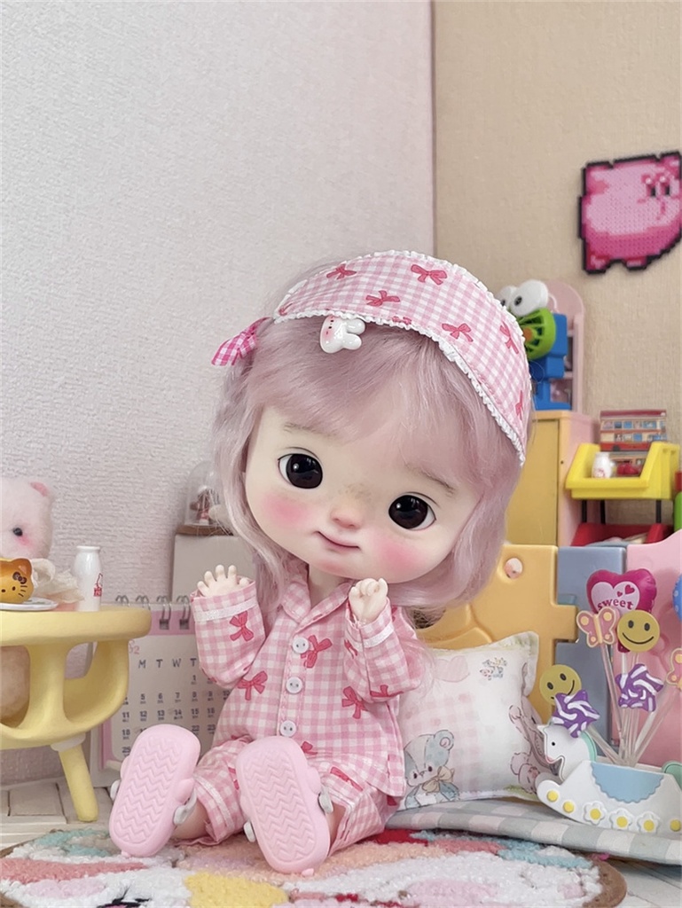 【カカ星球】ドール服 小6分 パジャマ衣装セット