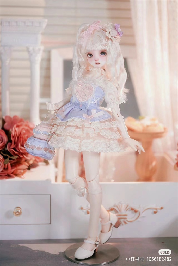 【カカ星球】【1/4,1/6】ドール服 ケーキワンピース