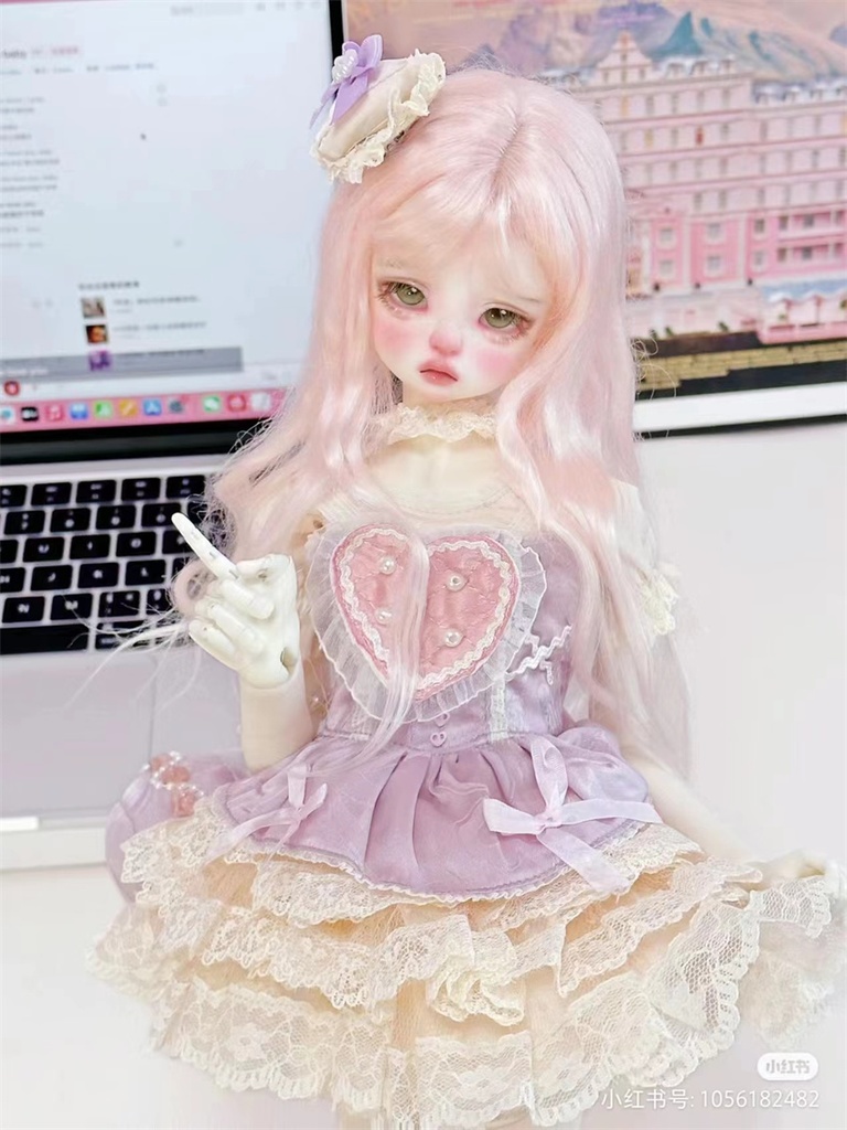 【カカ星球】【1/4,1/6】ドール服 ケーキワンピース