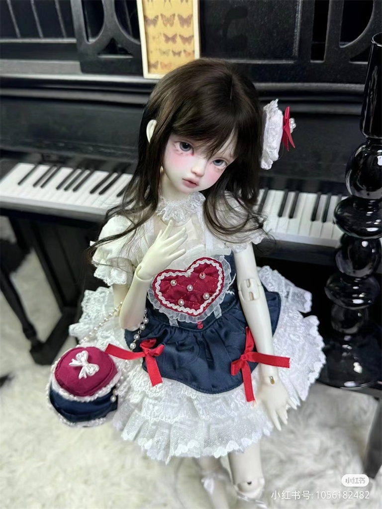 【カカ星球】【1/4,1/6】ドール服 ケーキワンピース