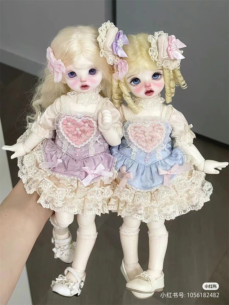 【カカ星球】【1/4,1/6】ドール服 ケーキワンピース