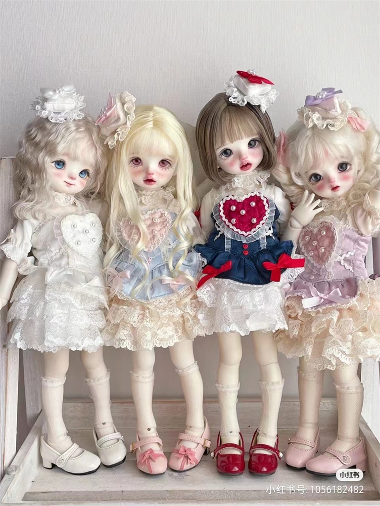 【カカ星球】【1/4,1/6】ドール服 ケーキワンピース