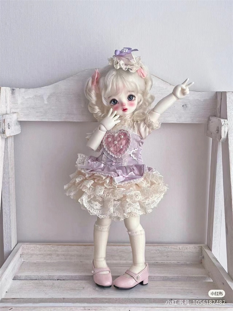 【カカ星球】【1/4,1/6】ドール服 ケーキワンピース